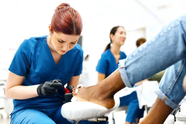 medical pedicure near me