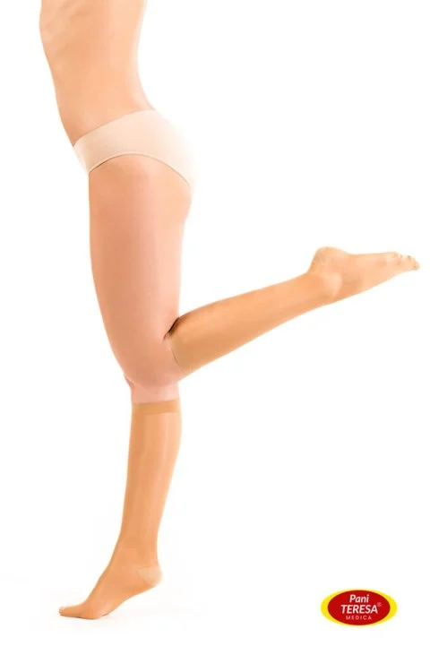 Compression knee-length stockings Soft